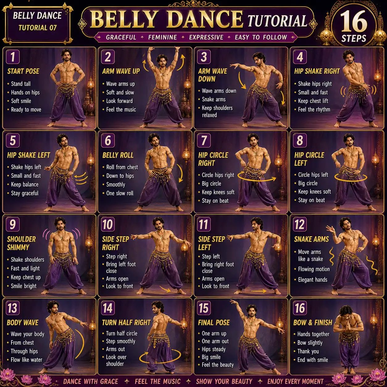 Belly Dance Roll